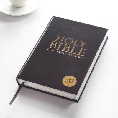 Pre-Owned KJV Large Print Hardcover Edition: Black (Hardcover) 1432103687 9781432103682