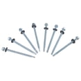 thumbnail image 2 of 100 Pcs Vis Métalliques Auto-Perçantes Tête Hexagonale 6.3mm avec Joint de Rondelle EPDM, 2 of 10