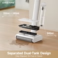 thumbnail image 6 of Dreame FloorX 100 Cordless Wet and Dry Floor Washer with Self-Cleaning Brush, Dual-Tank System, LED Display, 6 of 9