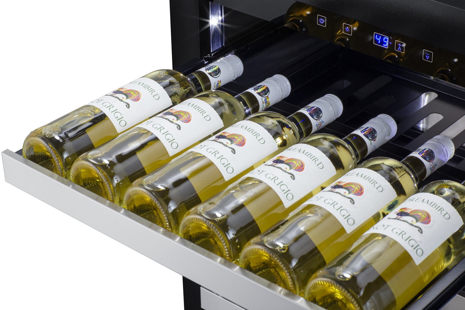 Summit ASDW2412 24 in. Wide Built-In ADA Compliant Wine Cellar
