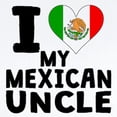thumbnail image 2 of CafePress - I Heart My Mexican Uncle Body Suit - Baby Light Bodysuit, Size Newborn - 24 Months, 2 of 4