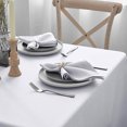 thumbnail image 6 of Party Supplies Washable Table Linen Wedding Table Cloth Dinner Napkins Cloth Napkins Solid Red WINE RED, 6 of 8