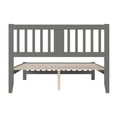thumbnail image 5 of AFI Tahoe 14" Queen Wood Platform Bed with Slatted Headboard and Footboard, Grey, 5 of 6