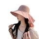 thumbnail image 1 of Methold Sombrero de sol duradero de poliéster para mujer, protección del cuello, sombrero de verano moderno y transpirable para mujer Sombreros Rosa, 1 of 6