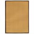 thumbnail image 3 of Linon Home - Natural Wool Rug with Jute Backing, Cork/Gold Border, 3 of 3
