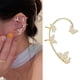 thumbnail image 5 of Minnieouse Elegantes y exclusivos aretes de oro para mujer: tendencia líder, delicados, únicos, estilo estrella, sin orificios para los oídos, Type3 NO3, 5 of 6