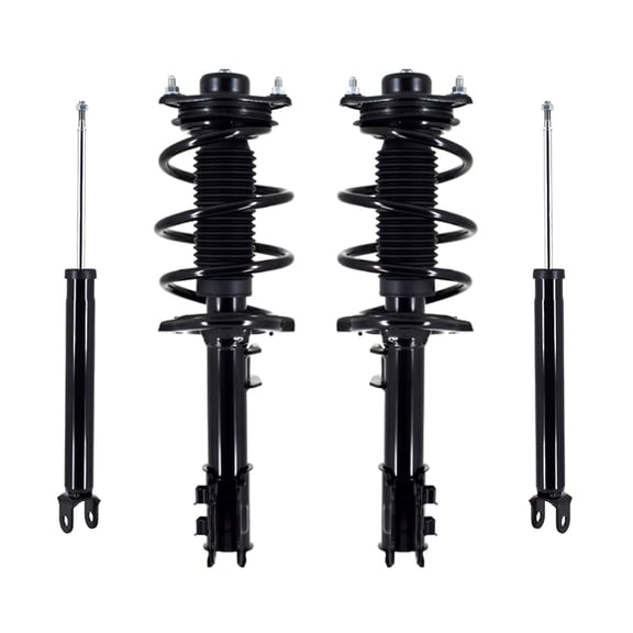 Set 4 Front Quick Complete Strut-Coil Spring-Rear Shock For 2011 Hyundai Sonata H