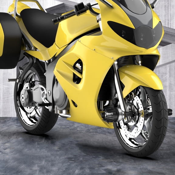 WHAMVOX Motorcycle Front Fork Anti-Collision Caps, Aluminum Alloy Material, , 2 Pieces for Motorbike