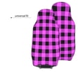 thumbnail image 6 of Fotbe Purple Black Buffalo Plaid Pattern Automotive Seat Covers for Cars Trucks and SUVs – Car Seat Covers for Front Seats,Protective Seat Covers,Vehicle Seat Covers, Set of 2, 6 of 9