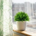 thumbnail image 3 of Fufafayo under $5 Fake Grass, Artificial Potted Plants, Fake Grass Greenery Decor, Indoor Outdoor Home Office Desk Decor, Flower Pot Filler for Table Shelf, Low Maintenance Centerpiece, 3 of 6