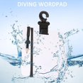 thumbnail image 1 of ¡Recepción a nuestra tienda! Tablero del engranaje del Wordpad del buceo de la escritura submarina del buceo con Cli giratorio, 1 of 4