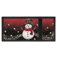 thumbnail image 4 of Uourmeti Christmas Trifold Card Wallet Featuring Music Snowflake, Lightweight Polyester Kids Wallet for School and Outdoor Sports, 4 of 6