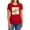 Red, variant on Squad Goals Women's T Shirt, Red, Large