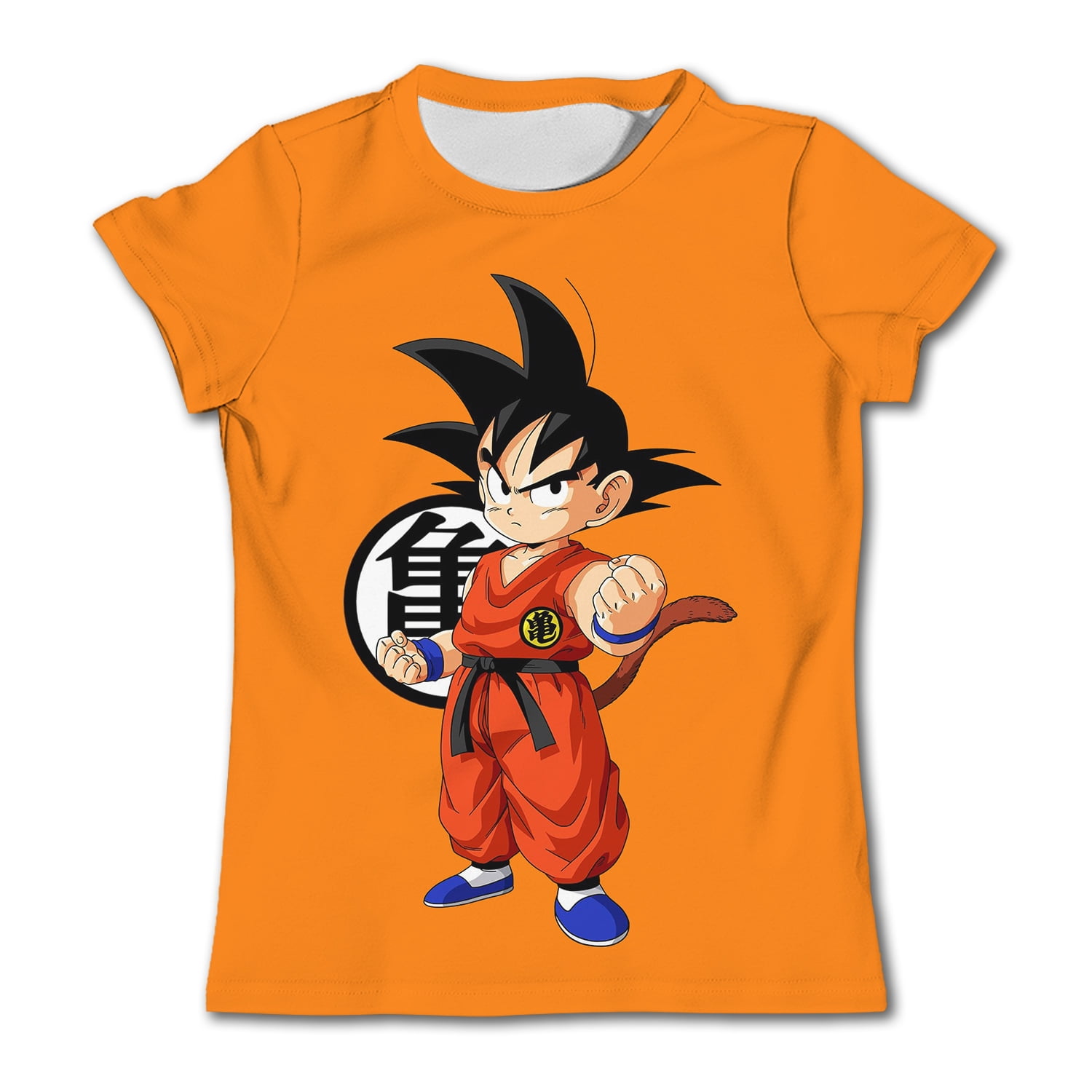 T-Shirt Dragon Ball Z Manches Courtes - 100% Coton, Col Rond, Officiel