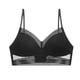 thumbnail image 3 of Leisure Bras Comfort Seamless Breathable Lightweight U Shape Underwear For Women GirlsBlackL 36 80, 3 of 5