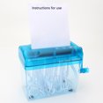 thumbnail image 3 of Neinkie Mini Portable Mute Manual Shredder, All Match, 1 Count, 3 of 8