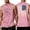 002Pink, variant on Hogleaql American Usa Flag Tank Top for Men 4th Of July Usa Muscle American Flag Graphic Sleeveless Shirts Crewneck Patriotic Workout Dressy Vest Army Green 2XL