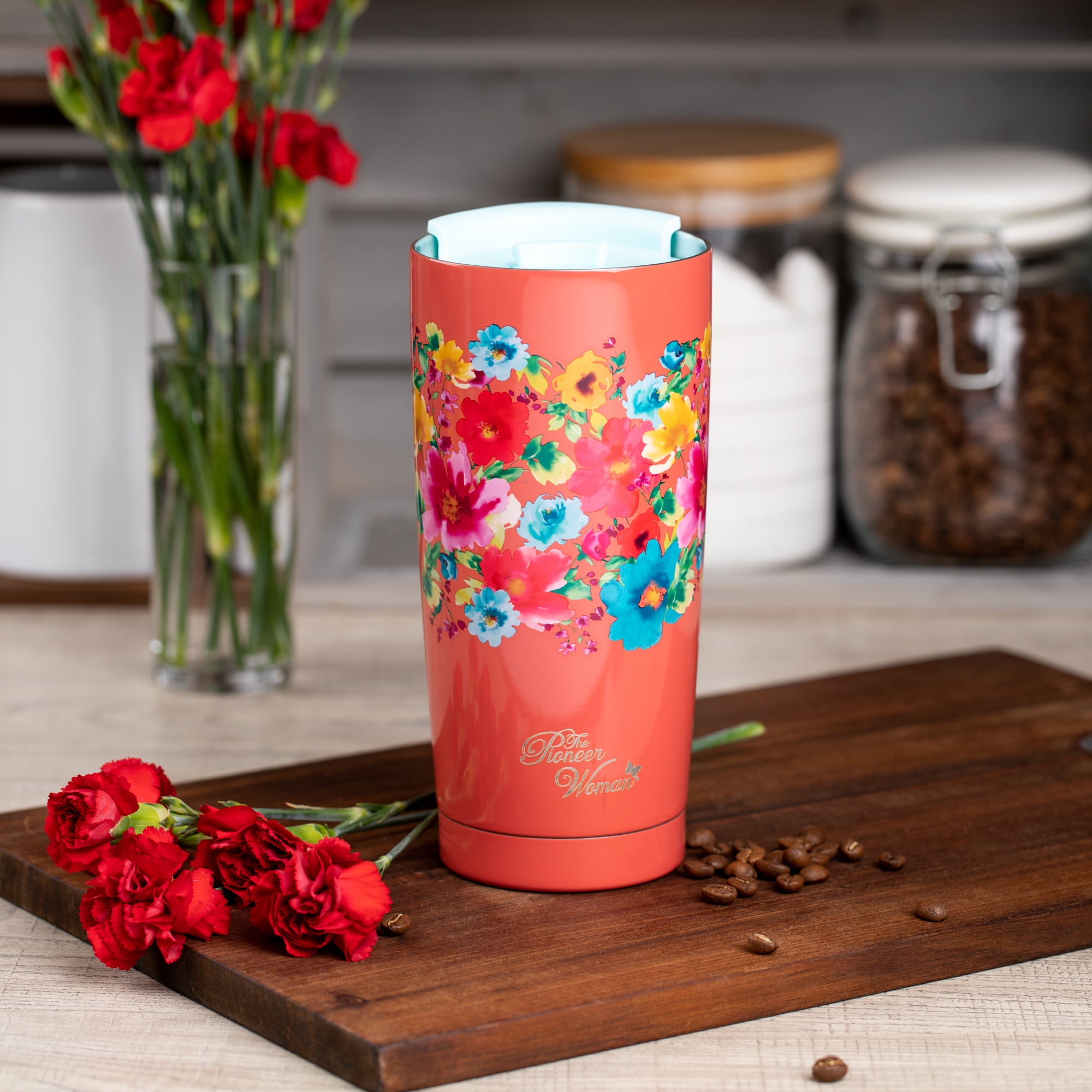 The Pioneer Woman Travel Drinkware at Walmart - Where to Buy Ree Drummond's  Reusable Mugs and Cups