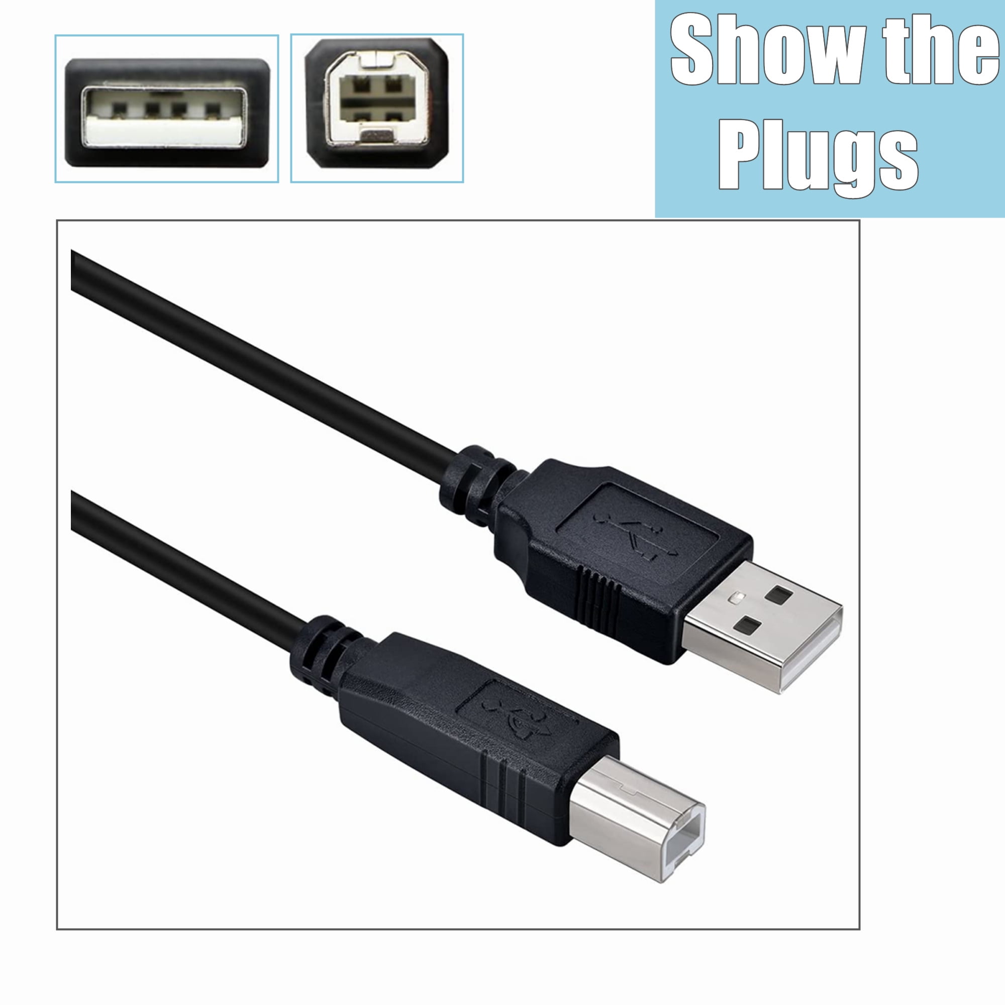 FITE ON USB Cable Cord Replacement for Pioneer DJ Controller DDJ