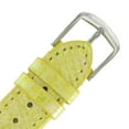 thumbnail image 4 of LSIL103 12mm Yellow Genuine Java Lizard Watch Strap Ladies, 4 of 6