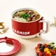 thumbnail image 5 of Mini Hot Pot portátil con mango plegable - recubrimiento antiadherente para filete, arroz, ramen y avena - Olla eléctrica de gran capacidad para 1-2 personas, 5 of 6