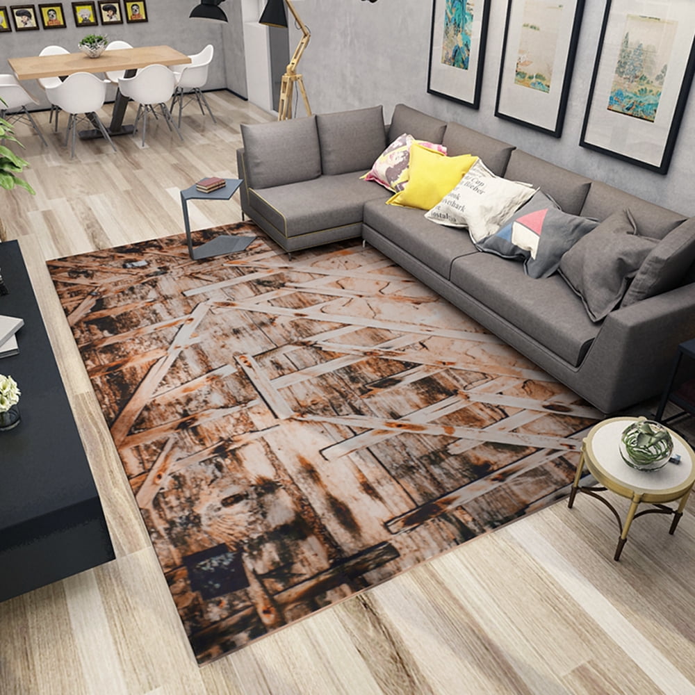 Broccoli Indoor Area Rug 5'2x4' Living Room Non-Slip Carpets Bedroom Sofa Floor Mat Decoration for Home 