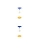 thumbnail image 3 of Paquete de 12 conectores de diapositivas de pesca Wosthever accesorio Azul de agua dulce 2piezas, 3 of 5