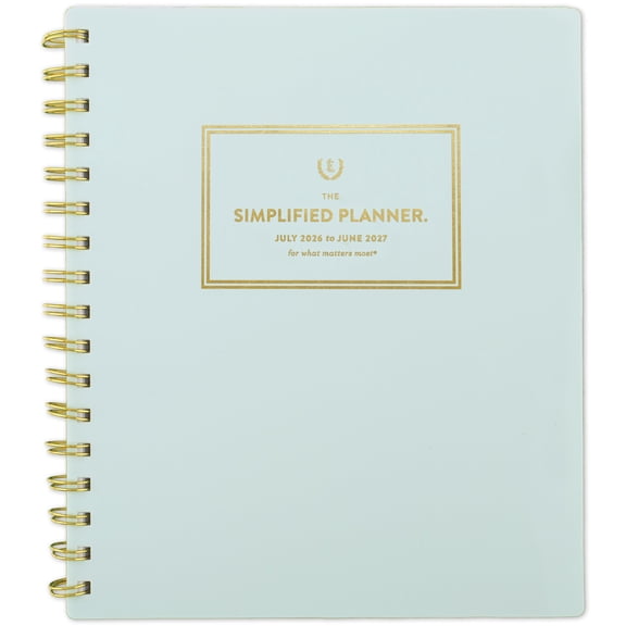 Simplified by Emily Ley for AT-A-GLANCE Academic 2026-2027 Weekly Monthly