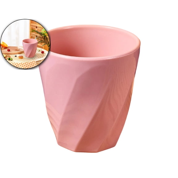Multi-Purpose Plastic Cup in Assorted Colors – 3.54x3.34in Food-Grade Reusable Drink Tumbler