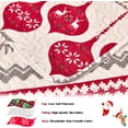 thumbnail image 4 of Green Essen 3 Piece Christmas Reindeer Xmas Reversible Daybed Cover Set Cozy Daybed Bedding Sets Double Sided Quilting Bedspread Day Bed Cover With 2 Standard Shams,39"x75", 4 of 6