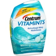 Centrum VitaMints Chewable Multivitamin/Multimineral Supplement, Wintergreen 60 ea (Pack of 6)
