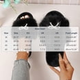 thumbnail image 3 of uublik Women's Fuzzy Slippers Cute Bow House Slippers for Women Soft Cozy Indoor Outdoor Lightweight House Shoes, Khaki, 3 of 7