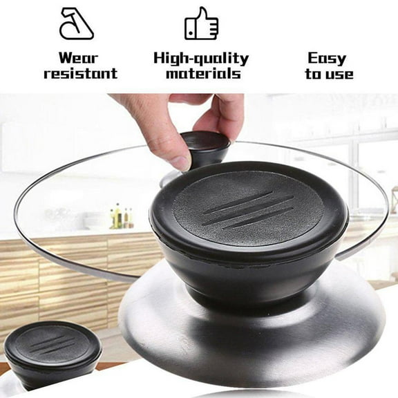 FurNest 1PCS Pot Lid Handle Replacement Knob Handle For Glass Q2 Lid Tool Cove