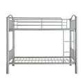 thumbnail image 6 of Bunk Bed, Twin Over Twin, Silver, 6 of 8