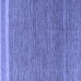 thumbnail image 1 of Ahgly Company Machine Washable Indoor Square Abstract Blue Modern Area Rugs, 7' Square, 1 of 4