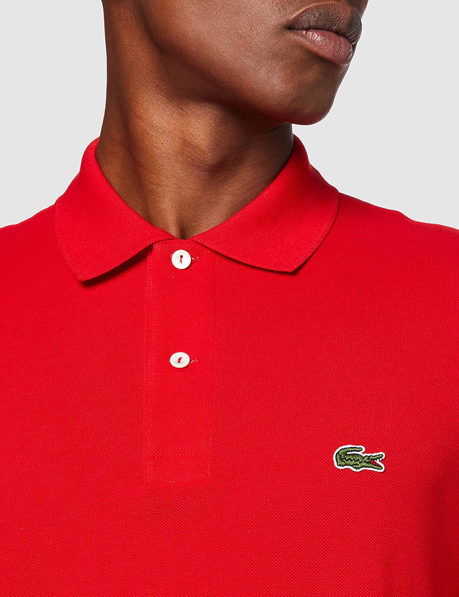 Lacoste Mens Classic Long Sleeve Pique 