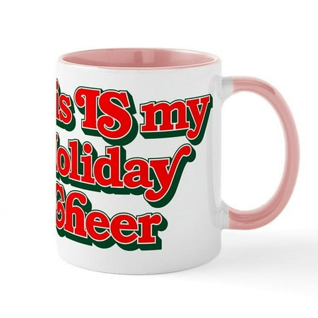

CafePress - Cup Of Cheer - 11 oz Ceramic Mug - Novelty Coffee Tea Cup