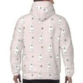 thumbnail image 5 of Hoodies for Men - Abstract Cute Poodle Dog Pink Long Sleeve Comfrt Men'S Fashion Hoodies & Sweatshirts, Sweatshirts for Men Hoodies Pullover Clothing Clothes with Pouch, 5 of 7
