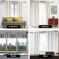thumbnail image 6 of MERIVILLE 1" Single Curtain Rod Set, Adjustable 28-48 Inches, Prima Finials, Oil-Rubbed Bronze, 6 of 8