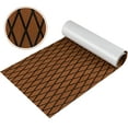 thumbnail image 1 of Costway Feuille de Platelage en Mousse 75 x 28 Po avec Support Autocollant en Forme de Diamant, 1 of 10