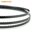 thumbnail image 2 of POWERTEC 2PK 59-1/4 Inch Bandsaw Blades for Woodworking, 1/4" x 24 TPI Band Saw Blades for Sears Craftsman, Ryobi, B&D, Protect and Tradesman 9" Band Saw (13154-P2V), 2 of 6