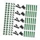 thumbnail image 2 of Estacas de conexión para enrejado de plantas, clip de conexión para soporte de plantas, ajustable universal, hebilla B fija para jardín de, 2 of 8