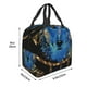 thumbnail image 3 of Easygdp Wolf Head And Dreamcatcher Bolsa Térmica Premium - Tela Oxford Impermeable, Gran Capacidad, Bolsillo Frontal, Unisex para Trabajo, Escuela, Actividades al Aire Libre y Picnics, 3 of 8