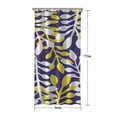 thumbnail image 5 of Purple Leaf Pattern Shower Curtain 36"x72" ,Bathroom Decorative Shower Curtains Set with 12 Hooks,Modern Waterproof Washable Shower Curtain, 5 of 6