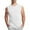 White - tank tops men, variant on WAENQINLA Men Sleeveless Tee Big and Tall Cut Off Bodybuilding Gym Tank Tops Comfortable Crewneck Solid Color Basic Shirt