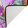 thumbnail image 5 of SKYSONIC 36x24in Flowers Hummingbirdbirds Area Rug, Spring Bird Non-Slip Floor Carpet for Indoor Living Dining Room Bedroom, 5 of 7