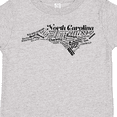 thumbnail image 4 of Inktastic North Carolina Word Salad Boys or Girls Toddler T-Shirt, 4 of 5