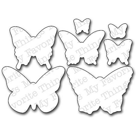 Die-Namics Die-Winged Beauties, 0.7" To 2.6"