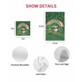 thumbnail image 7 of Gnomes St. Patrick's Day Kitchen Dish Towels for Drying Dishes Set of 3, Green Lucky Clovers Rainbow Waffle Weave Microfiber Hand Tea Bathroom Towels Quick Dry & Absorbent Towel 15.7x23.6, 7 of 7