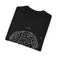thumbnail image 3 of Funny Human Brain Anatomy Physiology Men Women Gift Retro Medical Science Anatomical Student Unisex Garment-Dyed T-shirt, 3 of 4